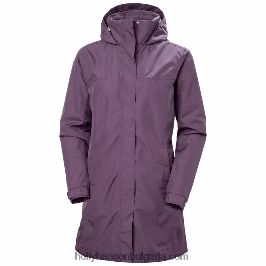 Жени дамско изолирано дъждобран aden 80V22D1625 черен Helly-Hansen