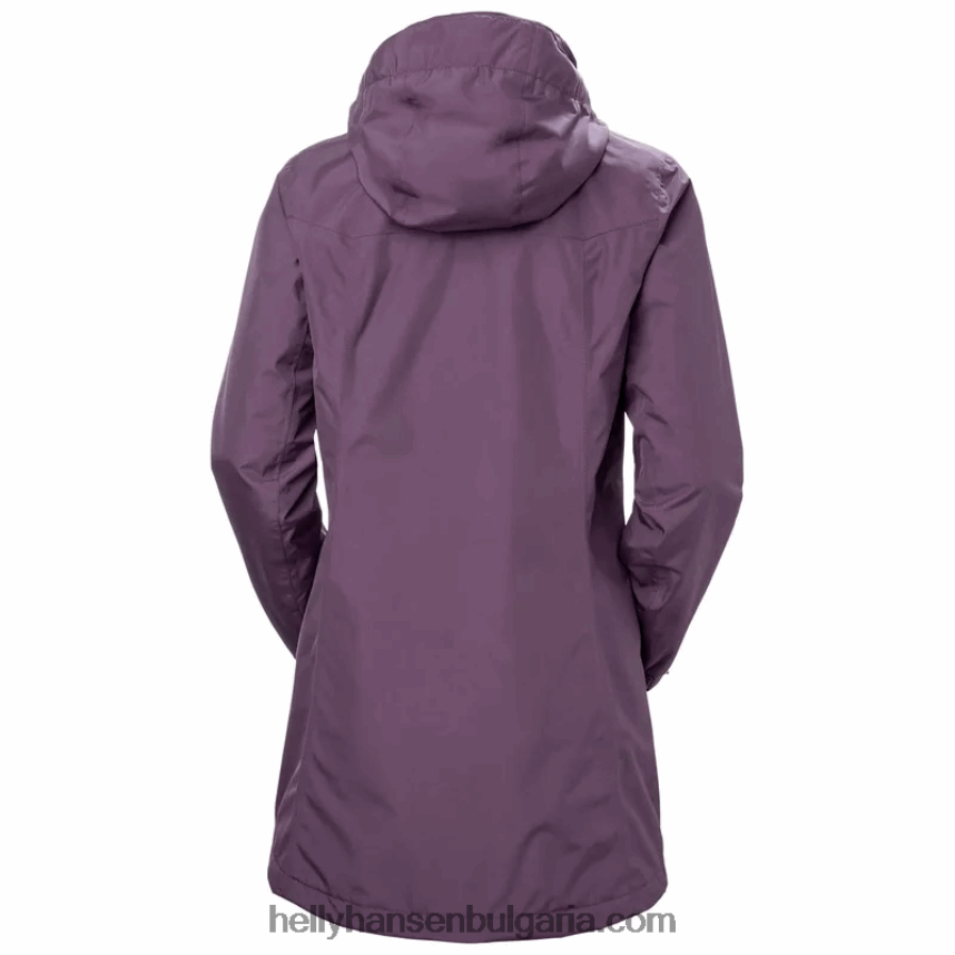 Жени дамско изолирано дъждобран aden 80V22D1625 черен Helly-Hansen