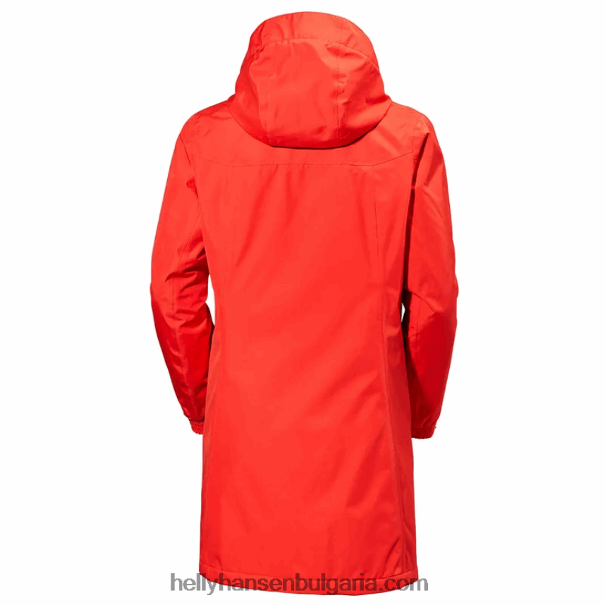 Жени дамско изолирано дъждобран aden 80V22D1628 черен Helly-Hansen