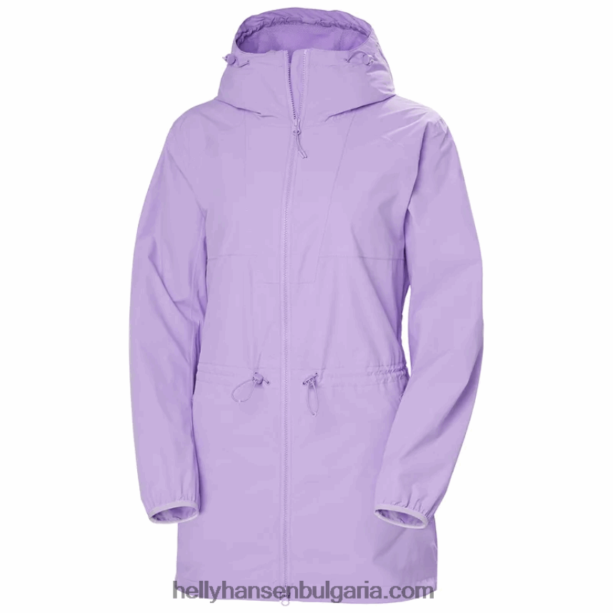 Жени дамски дъждобран essence със средна дължина 80V22D2235 военноморски флот Helly-Hansen