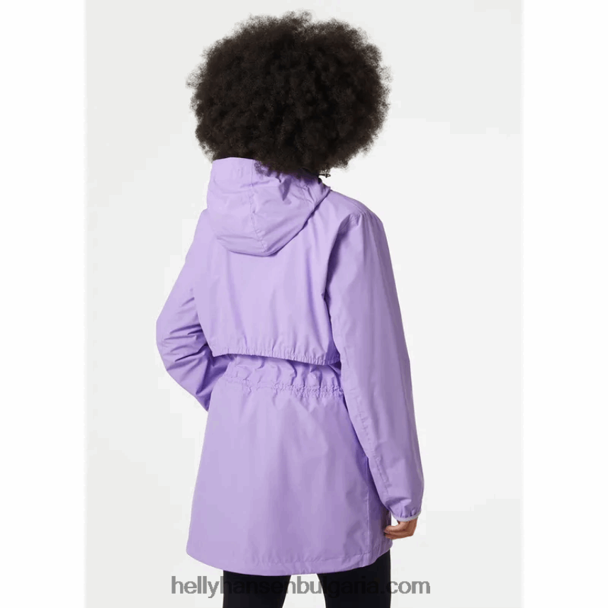 Жени дамски дъждобран essence със средна дължина 80V22D2235 военноморски флот Helly-Hansen