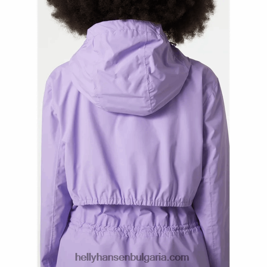 Жени дамски дъждобран essence със средна дължина 80V22D2235 военноморски флот Helly-Hansen