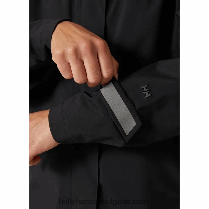 Жени дамски дъждобран sanna 80V22D2231 черен Helly-Hansen