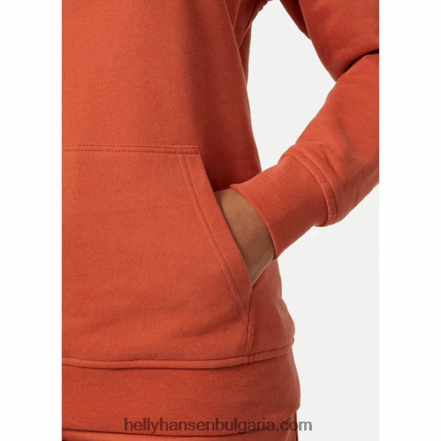 Жени дамска качулка с лого hh 80V22D1889 Медена пита Helly-Hansen