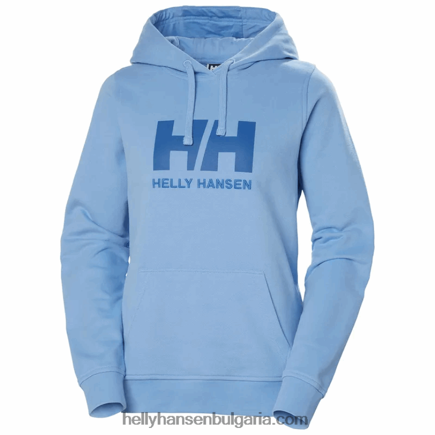 Жени дамска качулка с лого hh 80V22D1891 мента Helly-Hansen