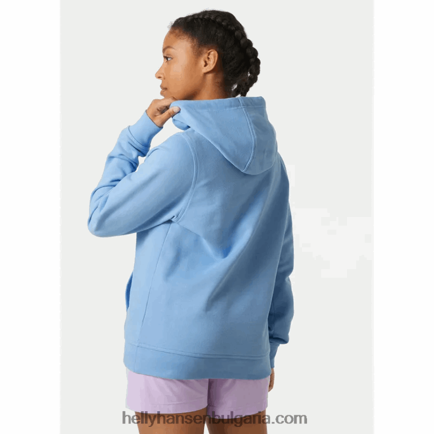 Жени дамска качулка с лого hh 80V22D1891 мента Helly-Hansen