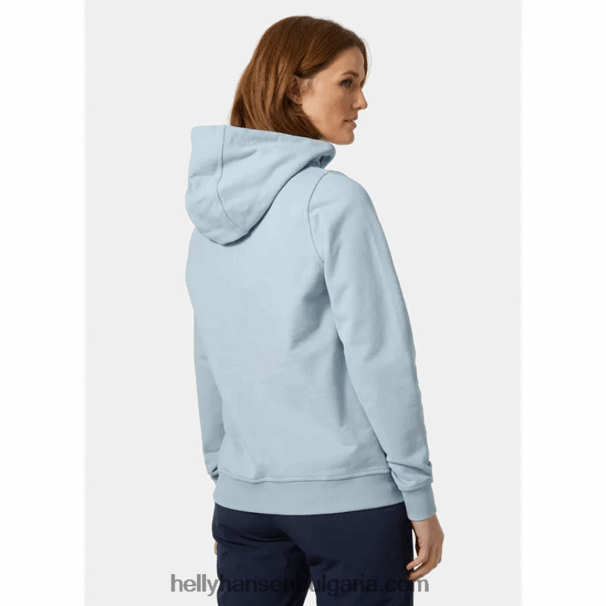 Жени дамска качулка с лого hh 80V22D1892 светло син Helly-Hansen
