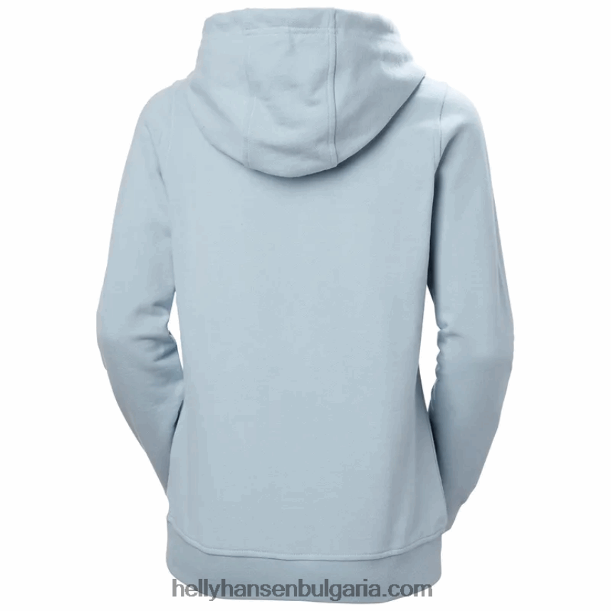 Жени дамска качулка с лого hh 80V22D1892 светло син Helly-Hansen