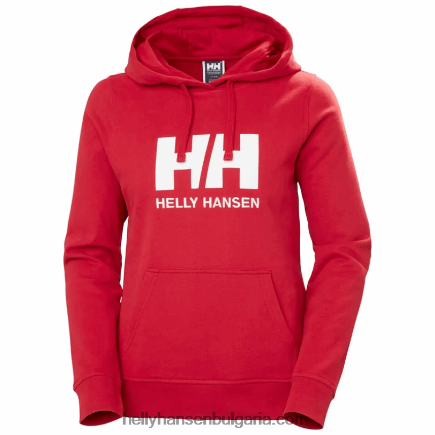 Жени дамска качулка с лого hh 80V22D1894 бяло Helly-Hansen
