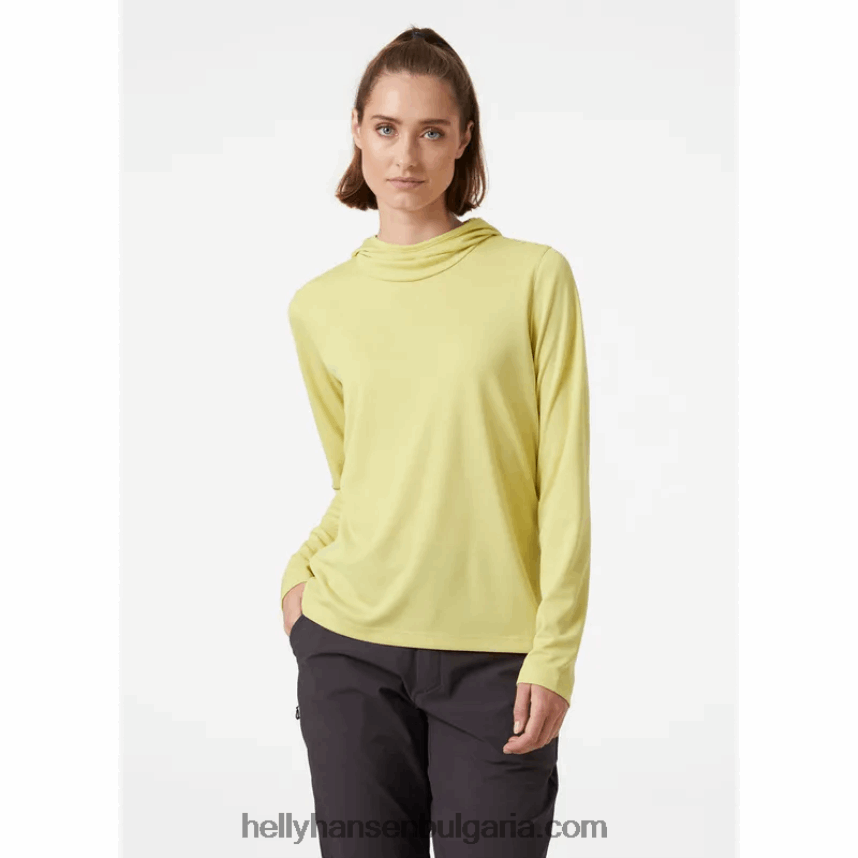 Жени дамски суичър с качулка в нюанс на verglas 80V22D1903 теракота Helly-Hansen