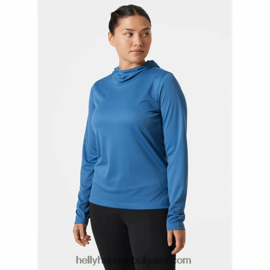 Жени дамски суичър с качулка в нюанс на verglas 80V22D1904 ендивия Helly-Hansen