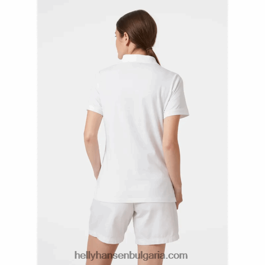 Жени дамско поло сирена от органичен памук 80V22D2007 военноморски флот Helly-Hansen