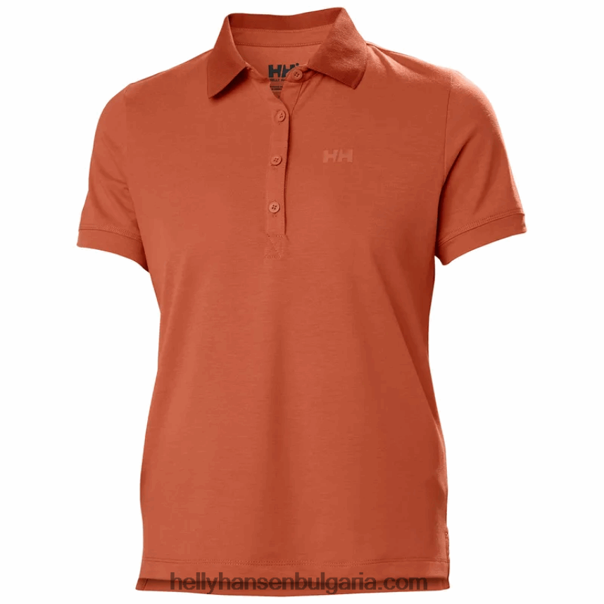 Жени дамско сирена бързосъхнещо поло 80V22D2015 морско райе Helly-Hansen