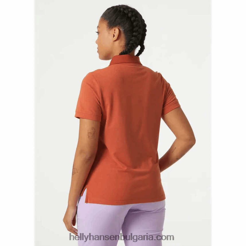 Жени дамско сирена бързосъхнещо поло 80V22D2015 морско райе Helly-Hansen