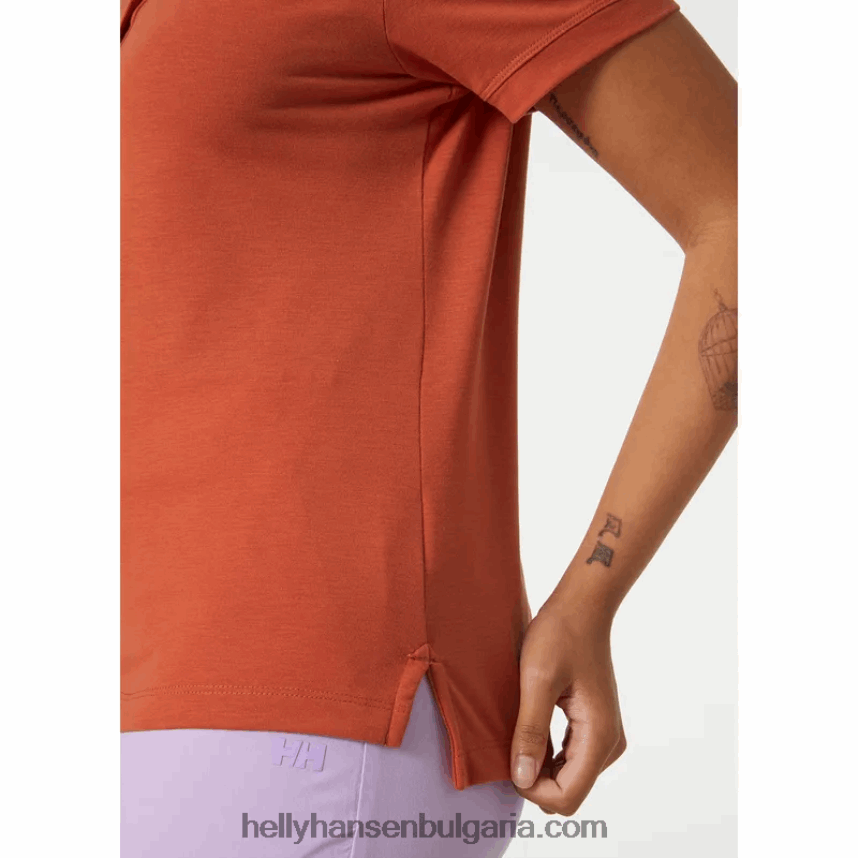 Жени дамско сирена бързосъхнещо поло 80V22D2015 морско райе Helly-Hansen