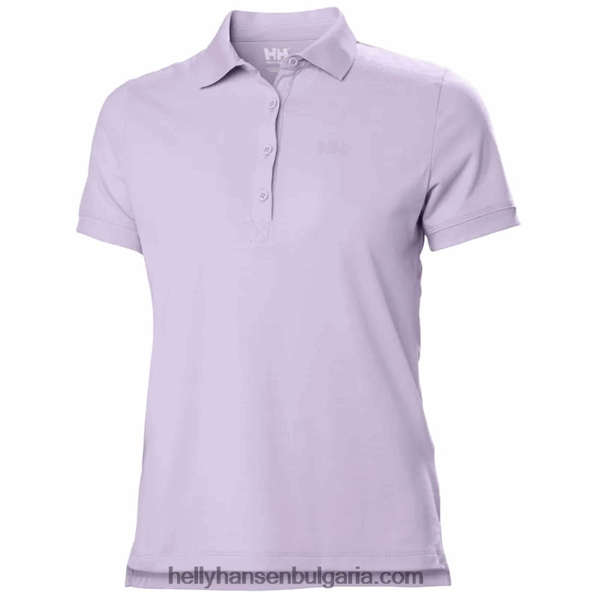 Жени дамско сирена бързосъхнещо поло 80V22D2016 теракота Helly-Hansen