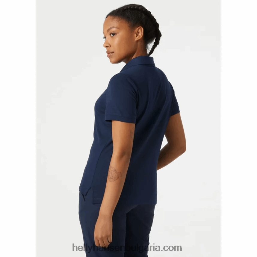 Жени дамско сирена бързосъхнещо поло 80V22D2018 бяло Helly-Hansen