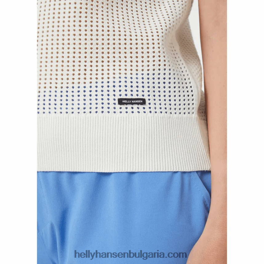Жени дамско плетено поло thalia 80V22D2008 бяло Helly-Hansen