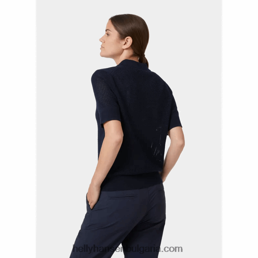 Жени дамско плетено поло thalia 80V22D2009 мръснобял Helly-Hansen