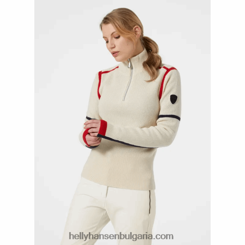 Жени дамски плетен пуловер с ръб 80V22D1917 най-тъмен spr Helly-Hansen