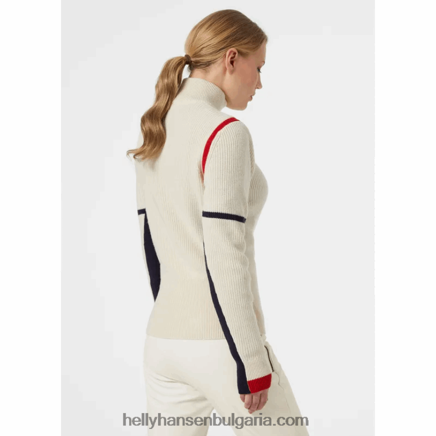 Жени дамски плетен пуловер с ръб 80V22D1917 най-тъмен spr Helly-Hansen