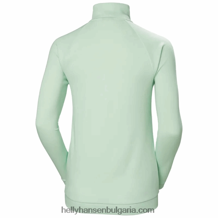 Жени дамски брягов пуловер с половин цип 80V22D1926 меко сиво Helly-Hansen