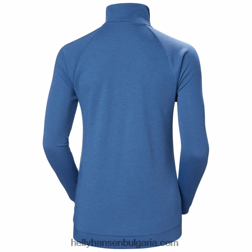 Жени дамски брягов пуловер с половин цип 80V22D1927 мента Helly-Hansen