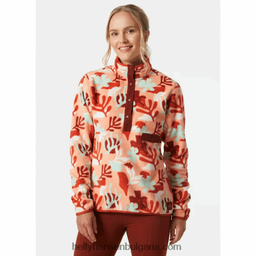 Жени дамски поларен пуловер Maridalen 80V22D2217 сив меланг Helly-Hansen