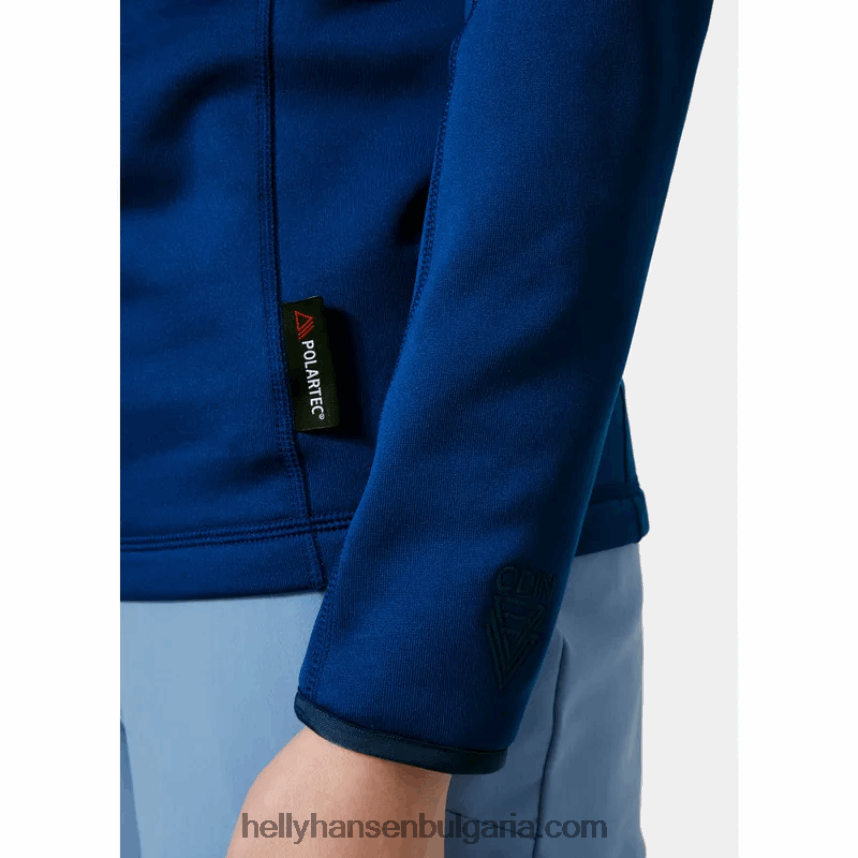Жени дамски еластичен пуловер Odin Power с половин цип 80V22D2251 буря Helly-Hansen