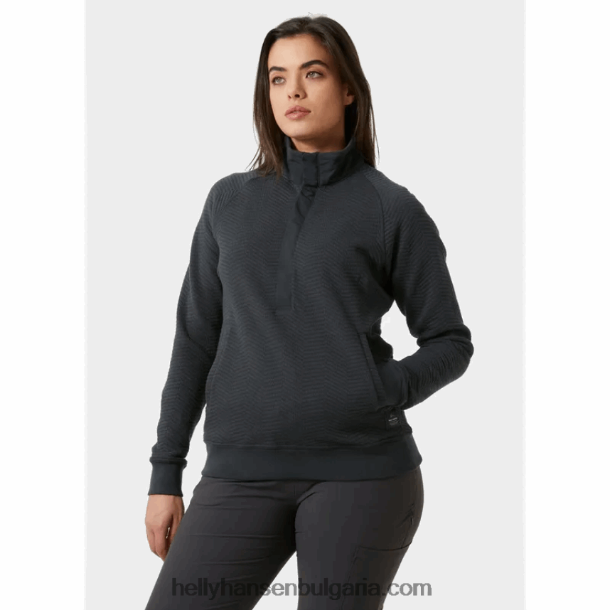 Жени дамски пуловер lillo за открито 80V22D1898 синя мъгла Helly-Hansen