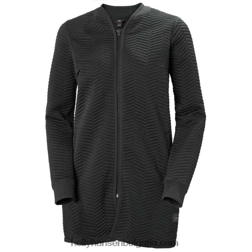 Жени дамски дълъг пуловер с цип lillo 80V22D1923 синя мъгла Helly-Hansen