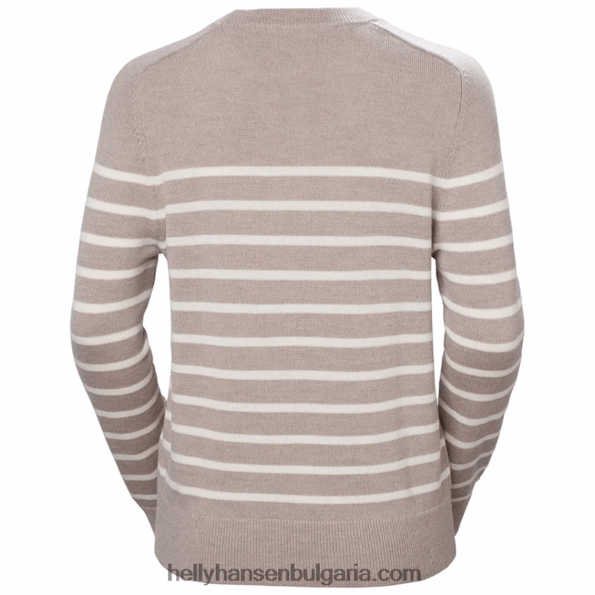 Жени дамски вълнен пуловер molene 80V22D1925 мръснобял Helly-Hansen