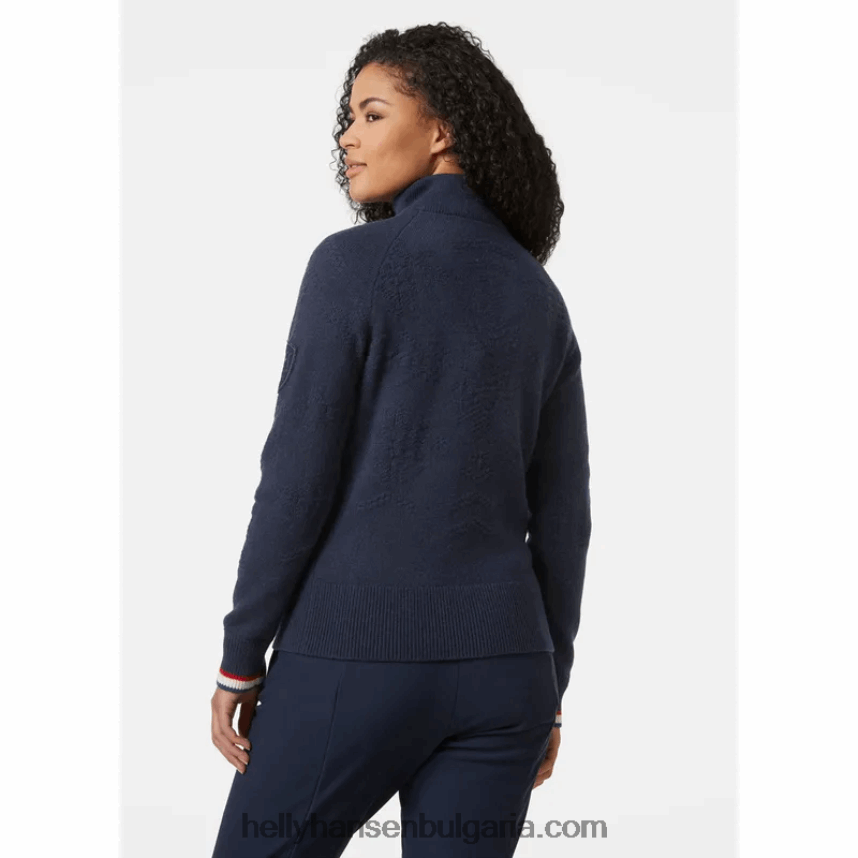 Жени дамски ул. плетен вълнен пуловер moritz 80V22D1920 флот nsf Helly-Hansen