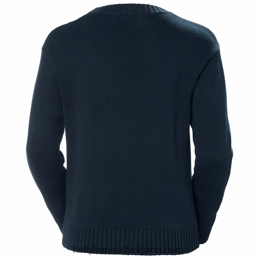 Жени дамски пуловер newport 80V22D2801 аметист/морски флот Helly-Hansen