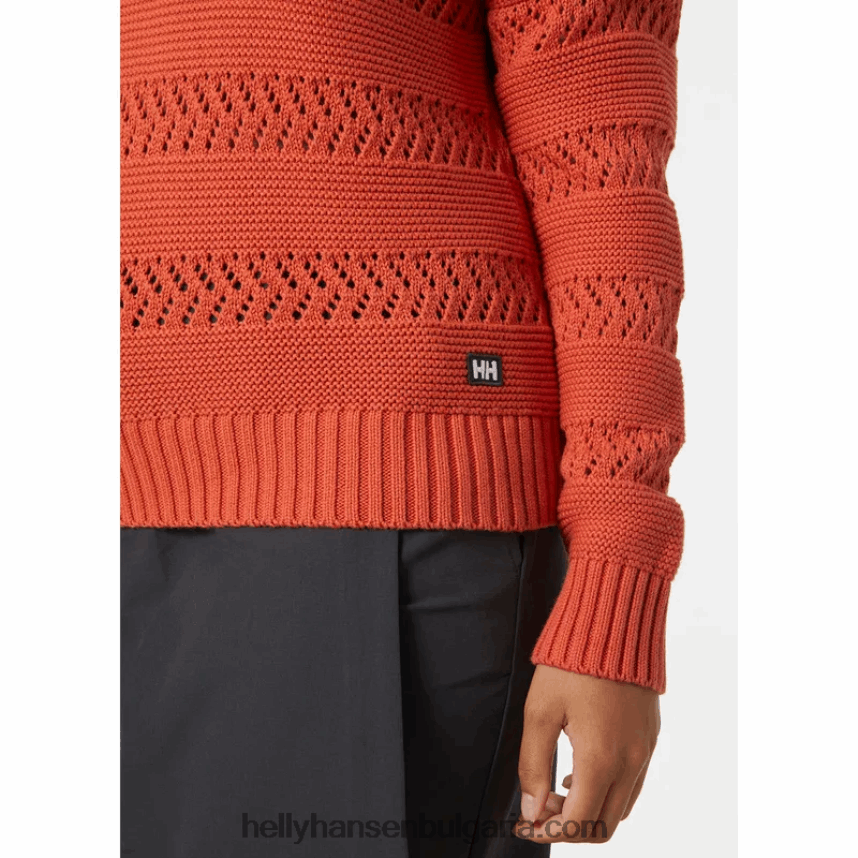 Жени дамски пуловер pier pointelle 80V22D1914 черен Helly-Hansen