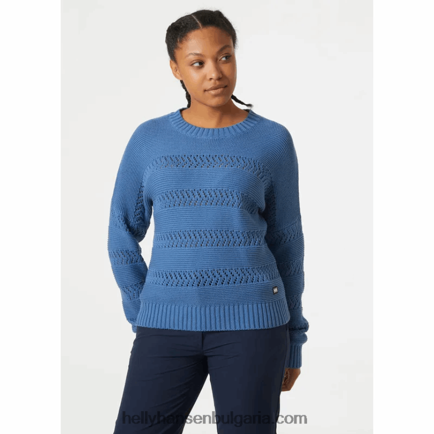 Жени дамски пуловер pier pointelle 80V22D1915 теракота Helly-Hansen