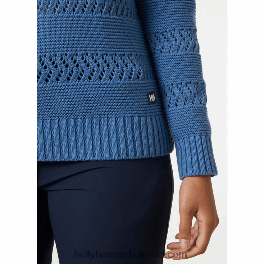 Жени дамски пуловер pier pointelle 80V22D1915 теракота Helly-Hansen