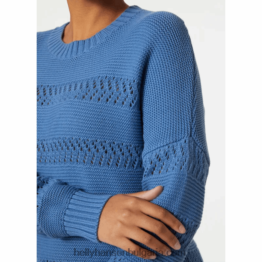 Жени дамски пуловер pier pointelle 80V22D1915 теракота Helly-Hansen