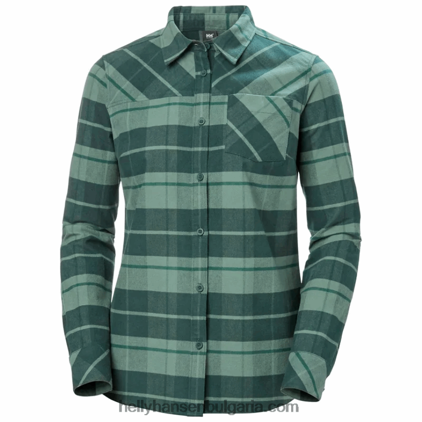 Жени дамска класическа карирана риза с дълъг ръкав 80V22D2036 Медена пита Helly-Hansen