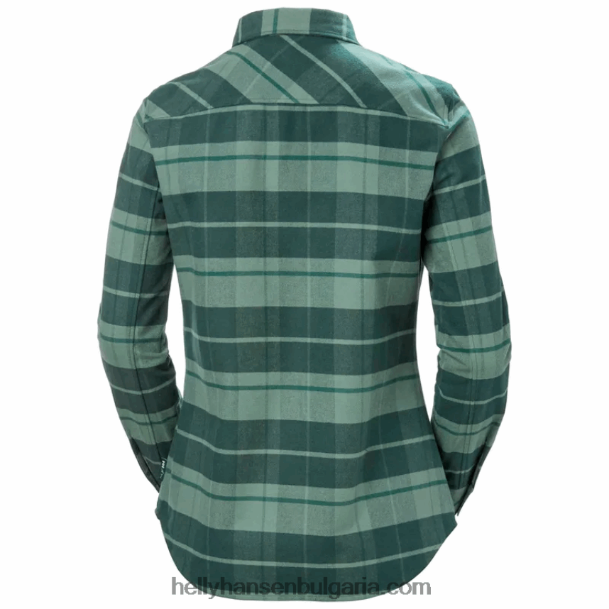 Жени дамска класическа карирана риза с дълъг ръкав 80V22D2036 Медена пита Helly-Hansen