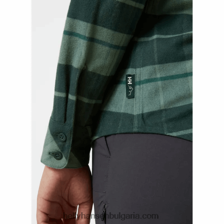 Жени дамска класическа карирана риза с дълъг ръкав 80V22D2036 Медена пита Helly-Hansen