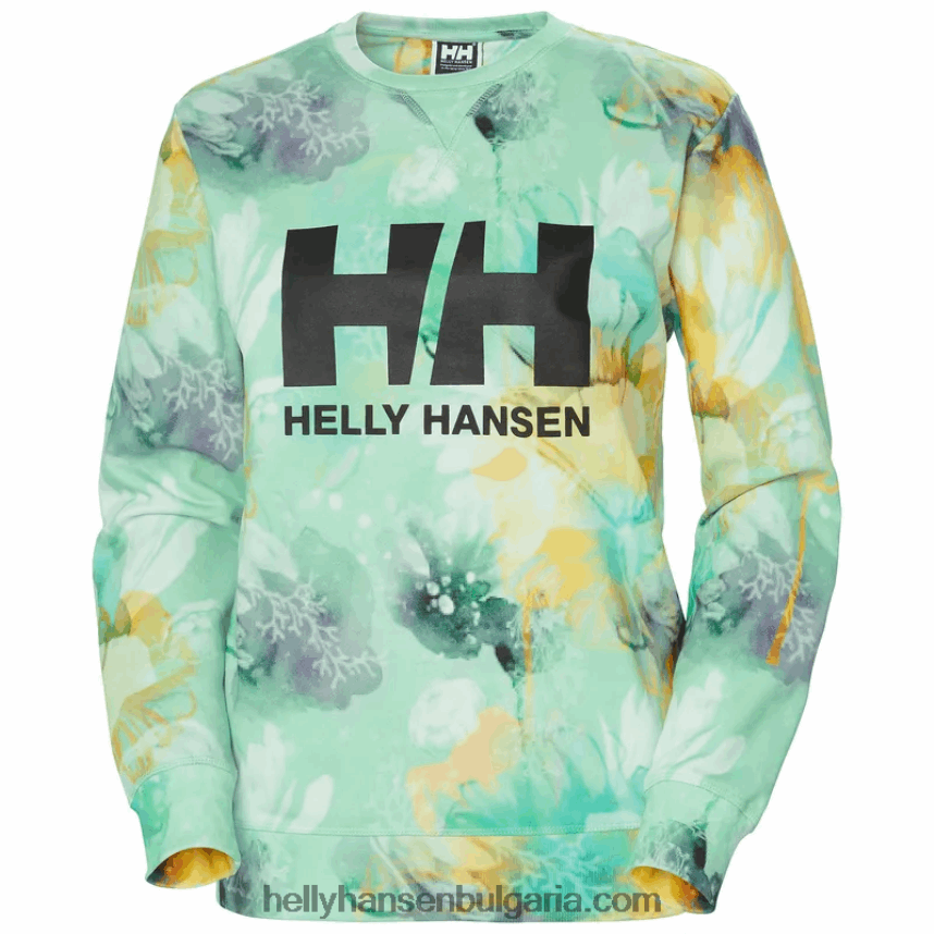 Жени дамски суитшърт hh logo crew esra 80V22D1899 абанос Helly-Hansen