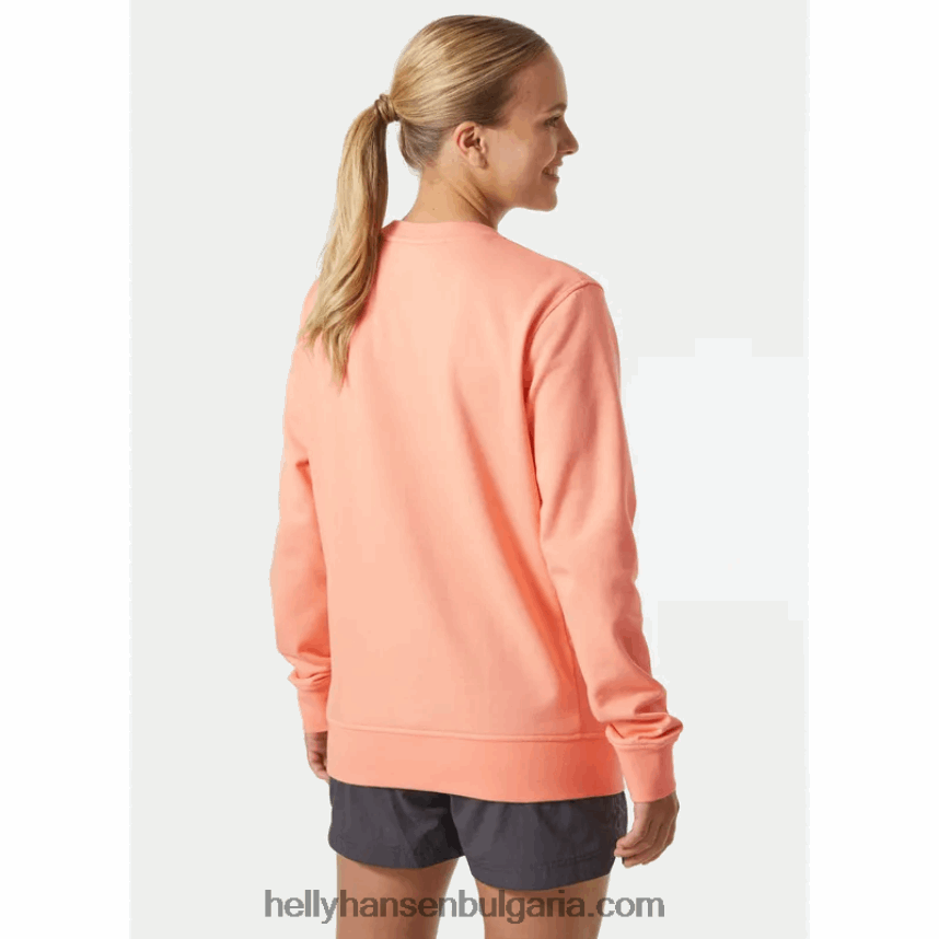 Жени дамски суичър с графики nord 80V22D1884 избледняло жълто Helly-Hansen