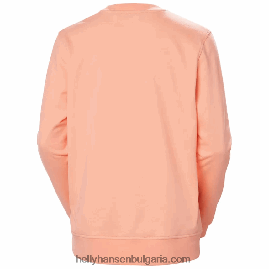 Жени дамски суичър с графики nord 80V22D1884 избледняло жълто Helly-Hansen