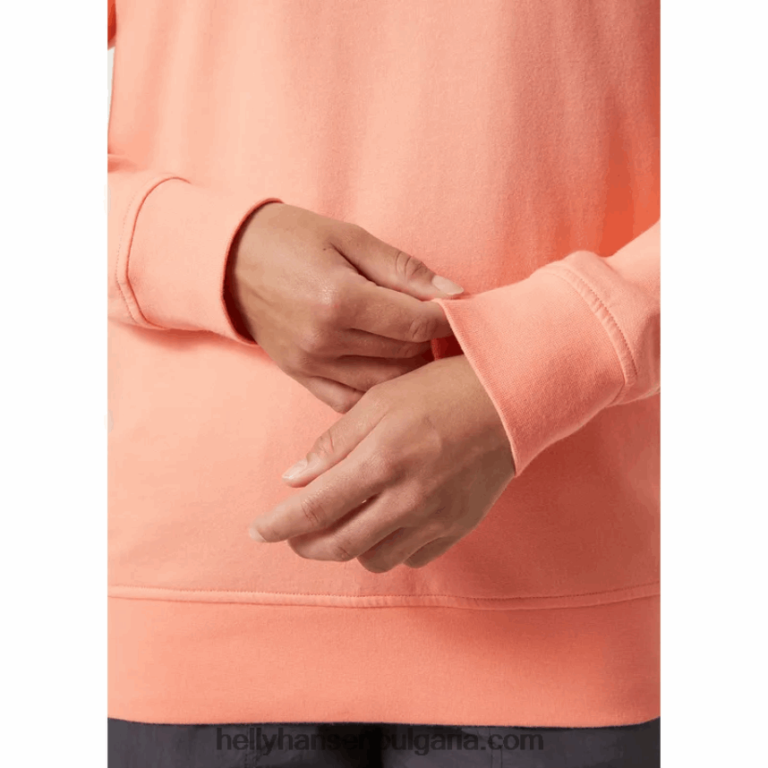 Жени дамски суичър с графики nord 80V22D1884 избледняло жълто Helly-Hansen