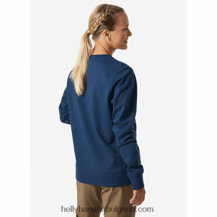 Жени дамски суичър с графики nord 80V22D1885 розов кварц Helly-Hansen