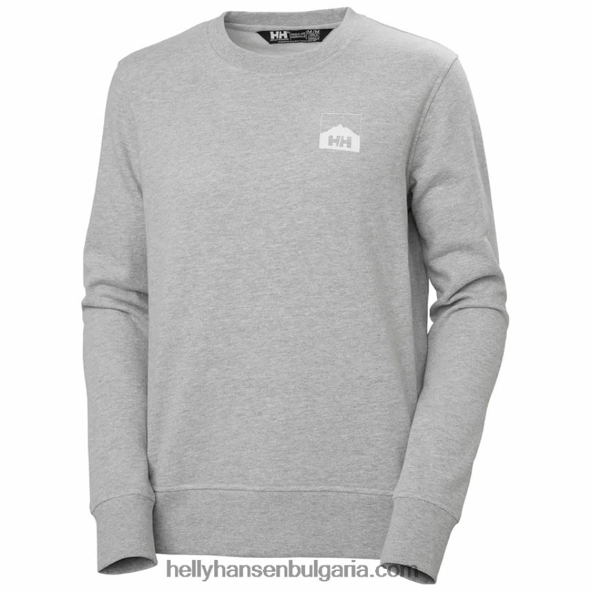 Жени дамски суичър с графики nord 80V22D1886 океан Helly-Hansen