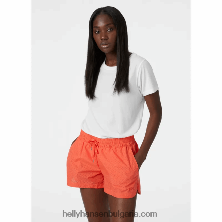 Жени дамска активна тениска 2.0 80V22D2700 розов дим/лилатех Helly-Hansen