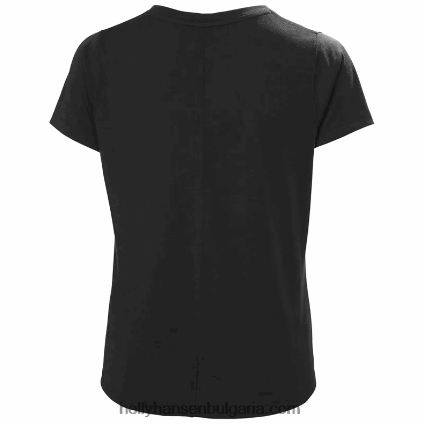 Жени дамска активна тениска 2.0 80V22D2701 лилатех/бял Helly-Hansen