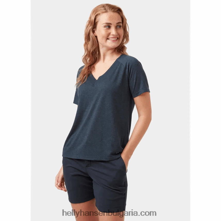 Жени дамска сирена бързосъхнеща тениска 80V22D1953 бяло Helly-Hansen